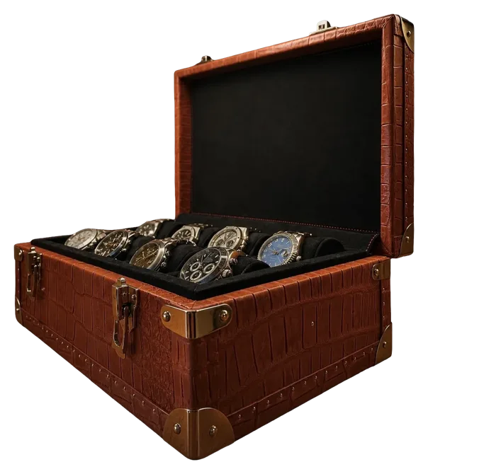 Cognac Watch Trunk